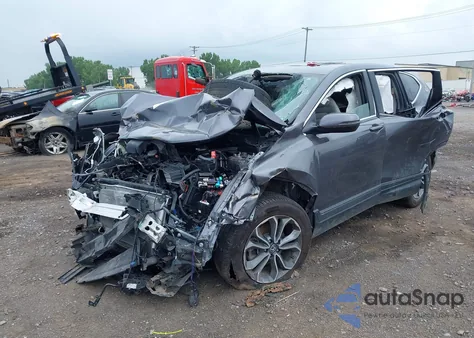 2022 Honda Cr-V Awd Ex from USA, damaged, VIN 2HKRW2H51NH601008